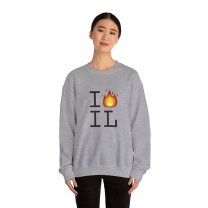 "I've got Fire for Illinois" Sweatshirt