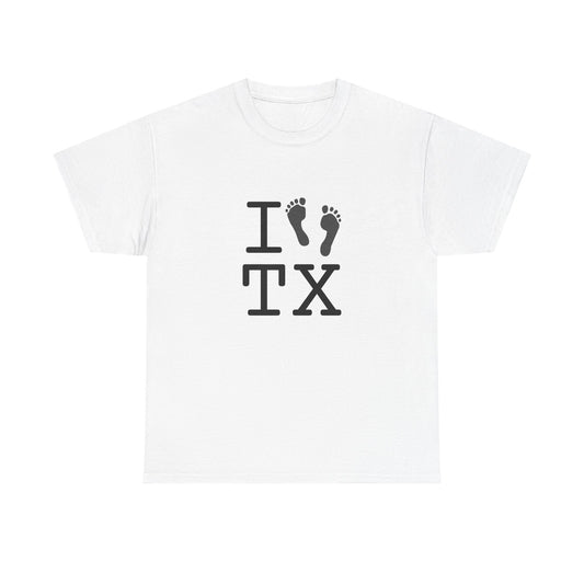 "I leave Footsteps in Texas" Tee