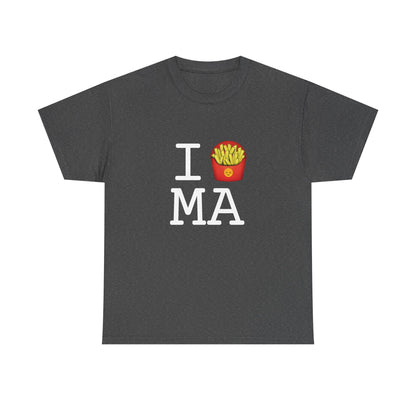"I French Fries Massachusetts" Tee