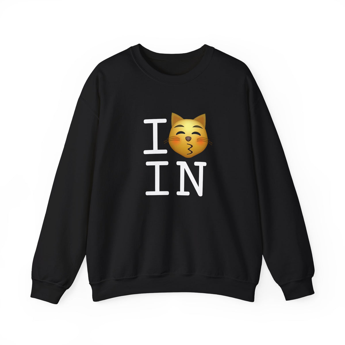 "I'm a Kissing Cat toward Indiana" Sweatshirt