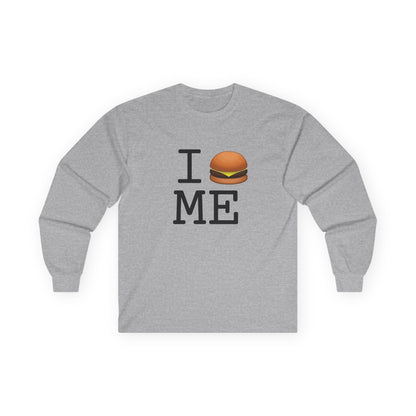 "I Cheeseburger Maine" Long Sleeve Shirt