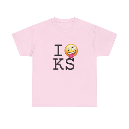 "I'm Crazy about Kansas" Tee