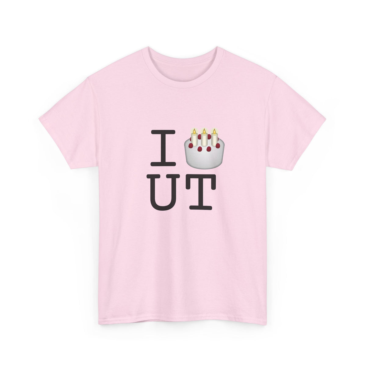 "I Birthday Cake Utah" Tee