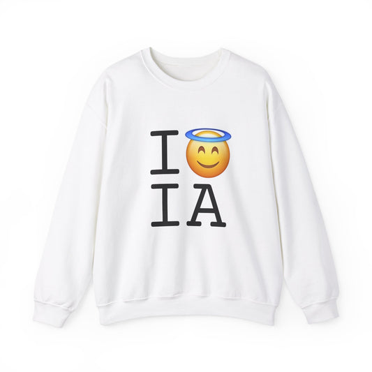 "I'm an Angel in Iowa" Sweatshirt