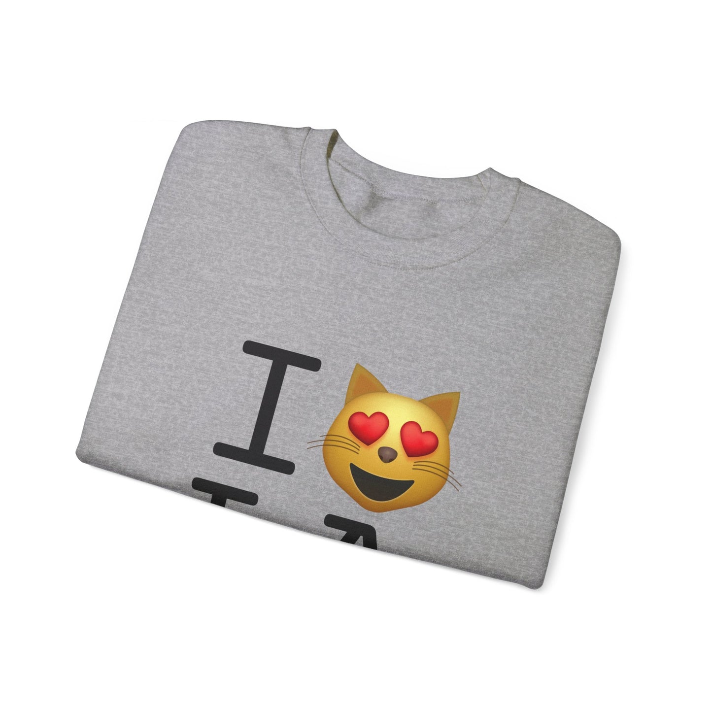 "I'm a Cat that Loves Louisiana" Sweatshirt