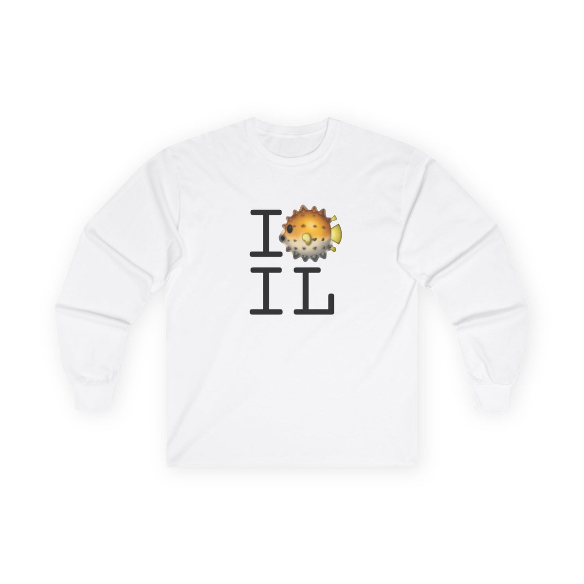 "I Blowfish in Illinois" Long Sleeve Shirt
