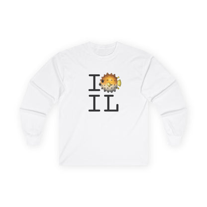 "I Blowfish in Illinois" Long Sleeve Shirt