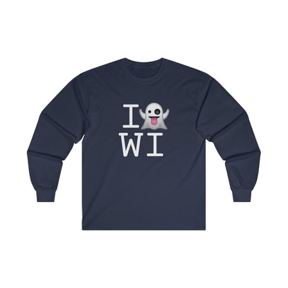 "I'm Ghosting Wisconsin" Long Sleeve Shirt