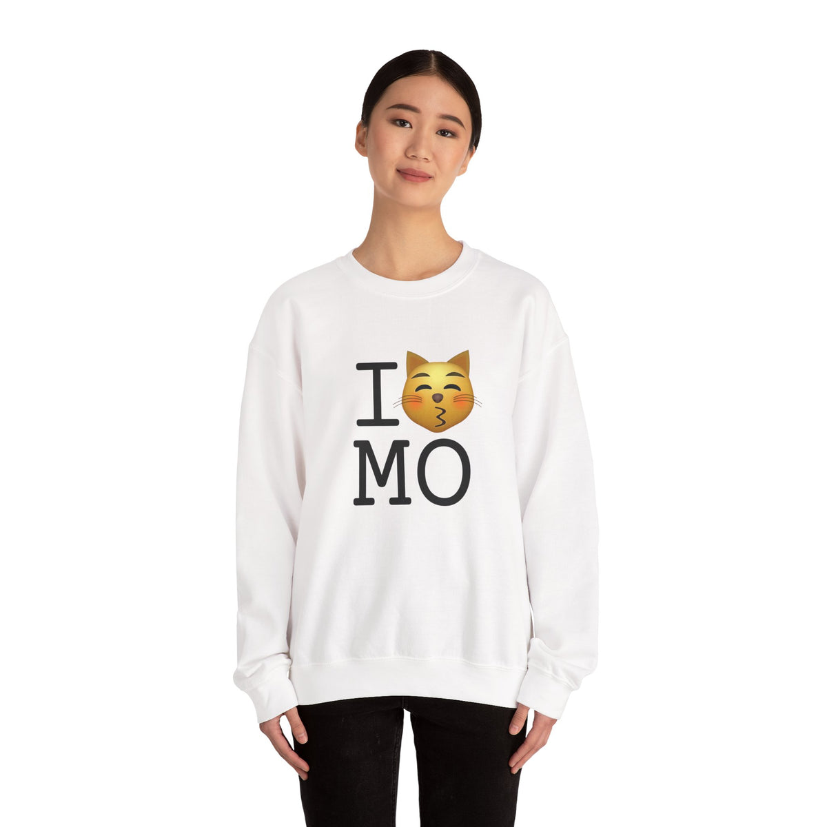 "I'm a Kissing Cat toward Missouri" Sweatshirt
