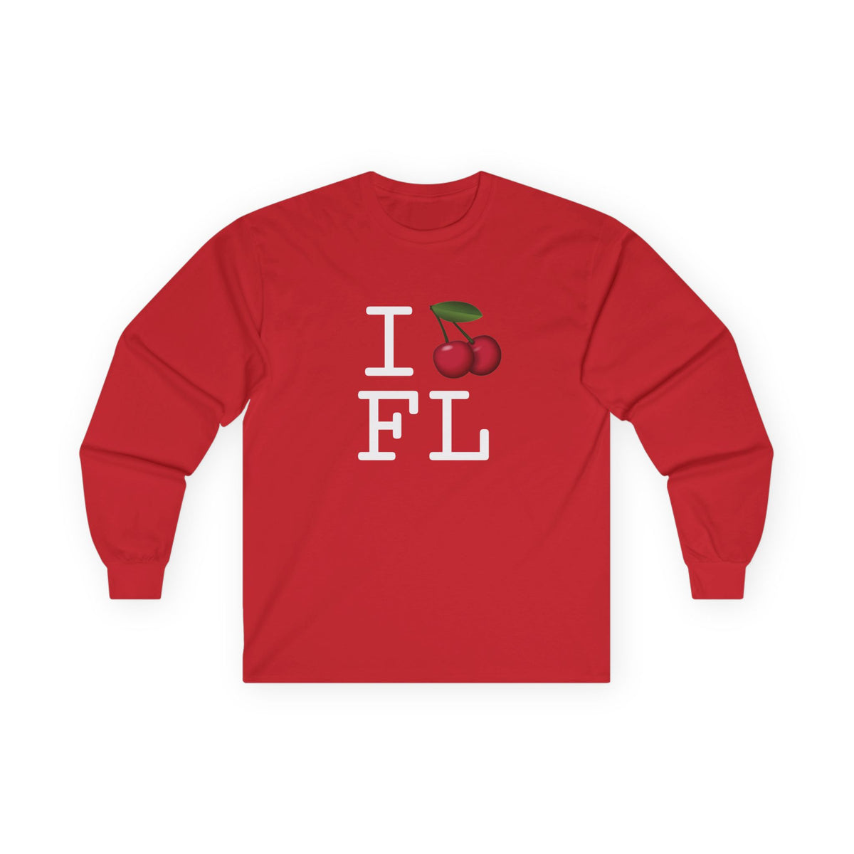 "I Cherry Florida" Long Sleeve Shirt