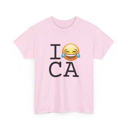 "I'm Laughing at California" Tee