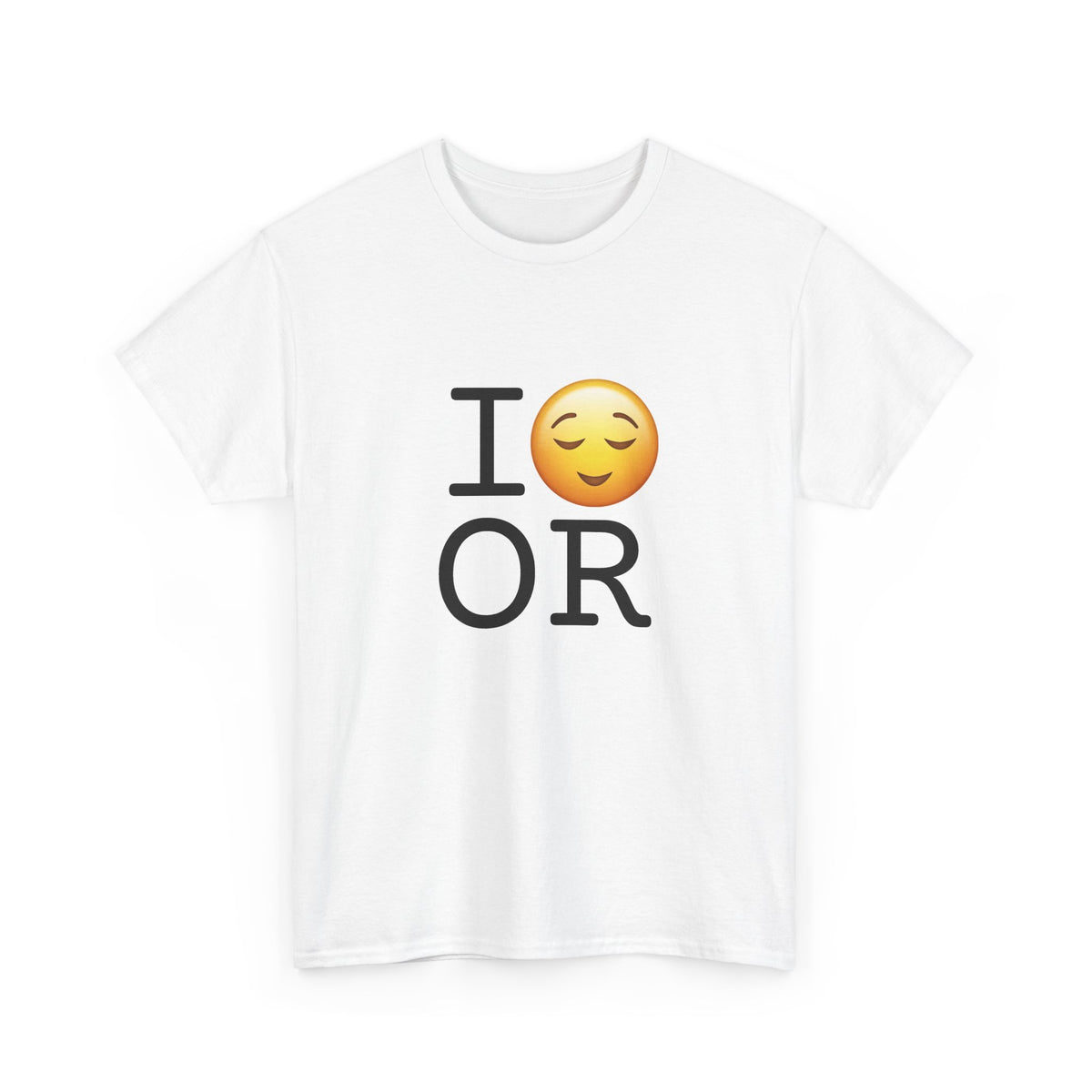 "I'm Relieved about Oregon" Tee