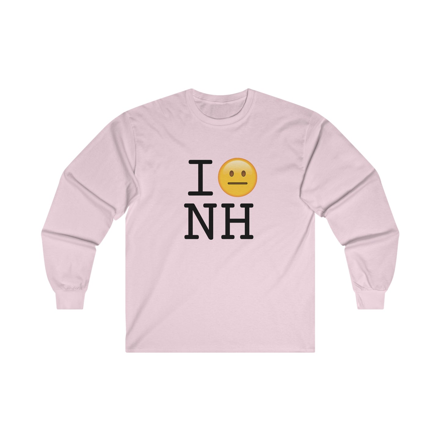 "I'm Neutral About New Hampshire" Long Sleeve Shirt