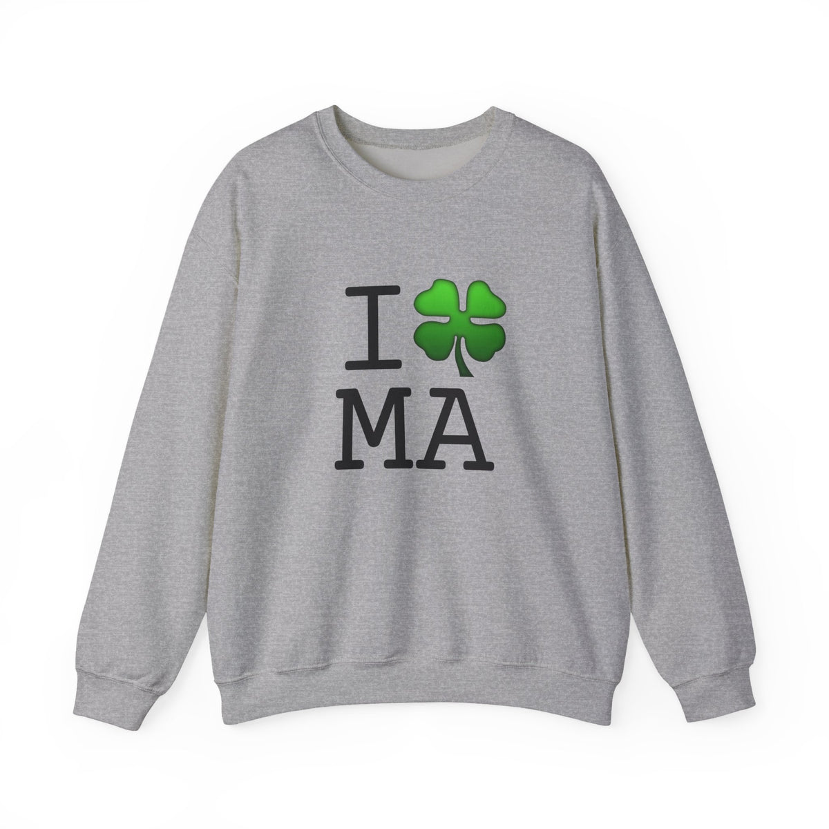 "I'm Lucky (Clover) in Massachusetts" Sweatshirt