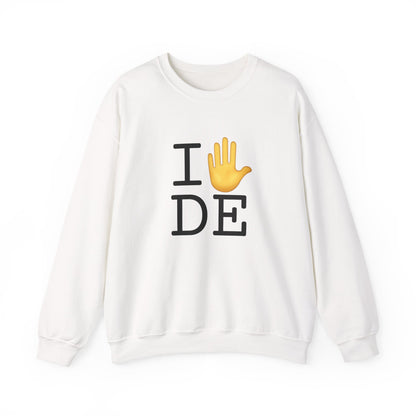 "I Stop (Raised Hand) Delaware" Sweatshirt