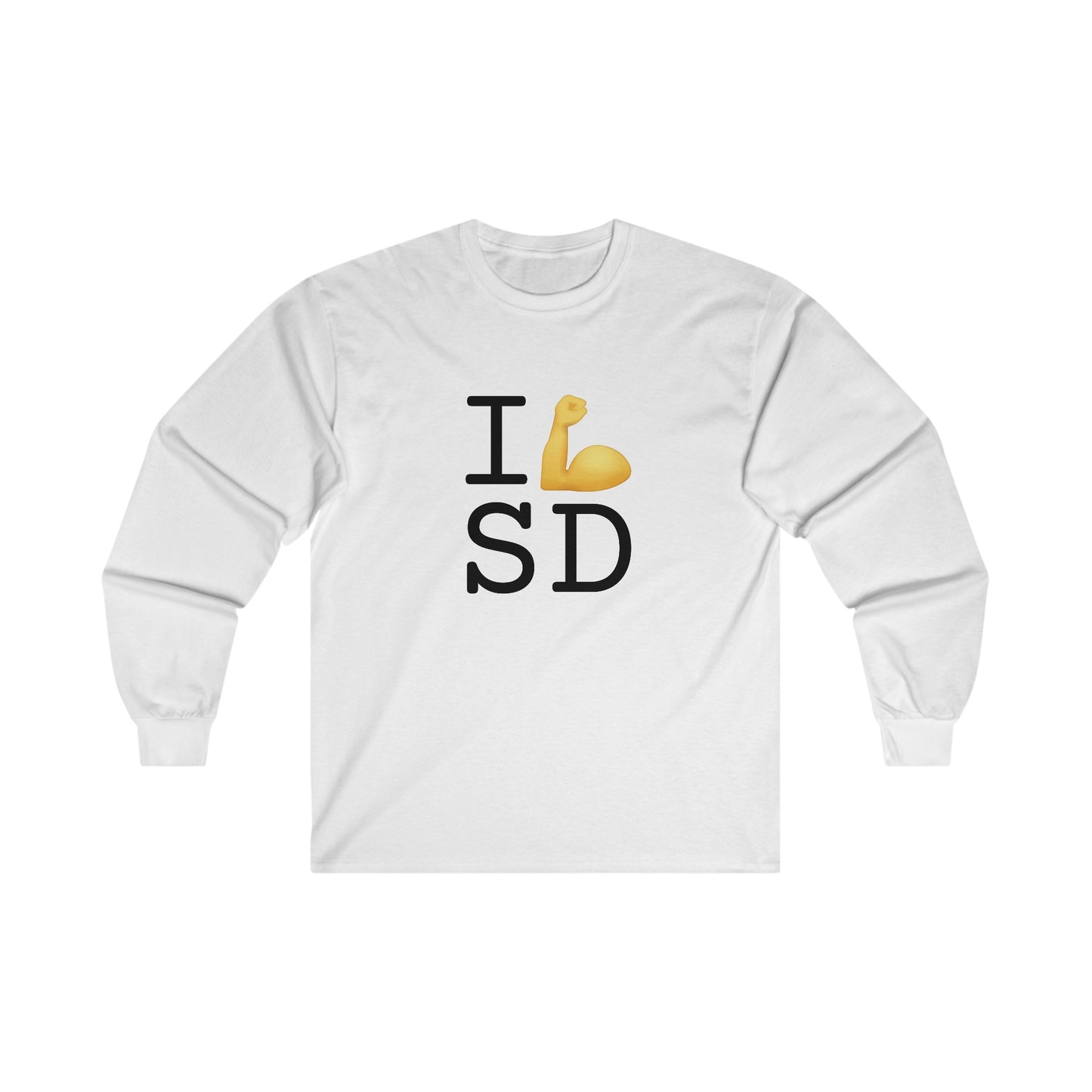 "I Flex in/on South Dakota" Long Sleeve Shirt