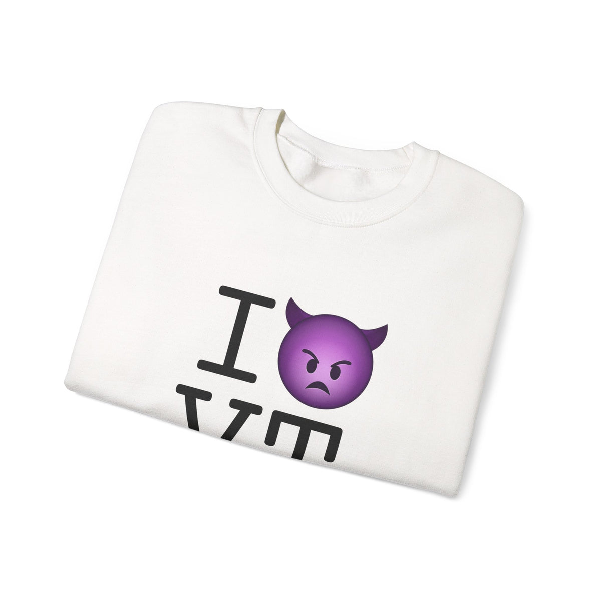 "I'm an Angry Devil about Vermont" Sweatshirt