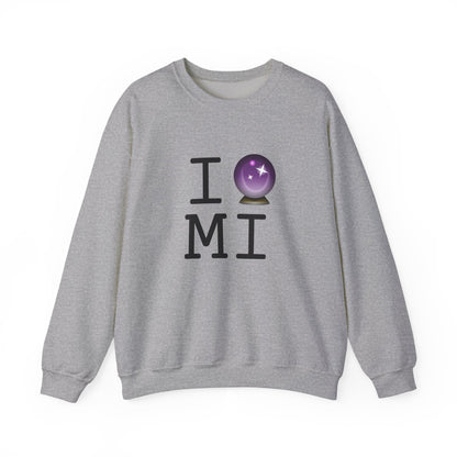 "I Predict the Future (Crystal Ball) of Michigan" Sweatshirt