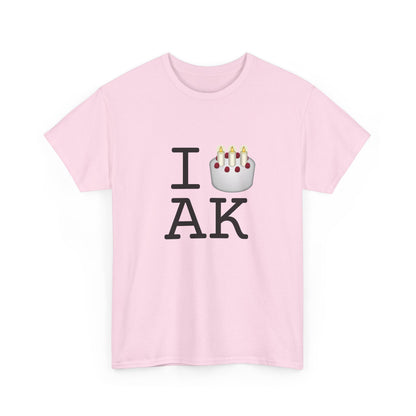 "I Birthday Cake Alaska" Tee