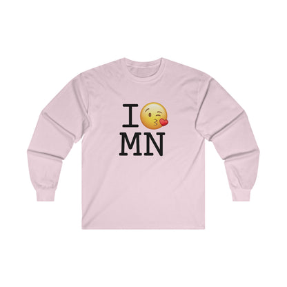 "I Blow a Kiss at Minnesota" Long Sleeve Shirt