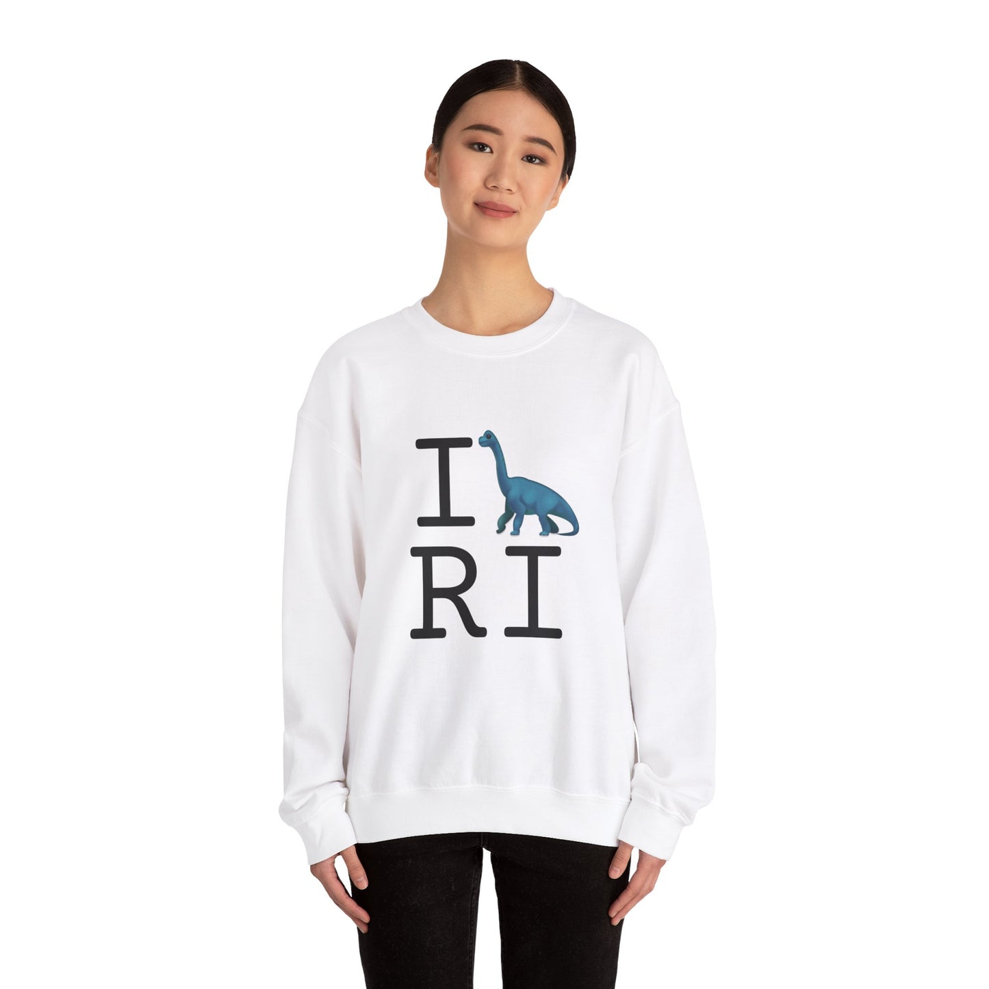 "I'm a Dinosaur in Rhode Island" Sweatshirt