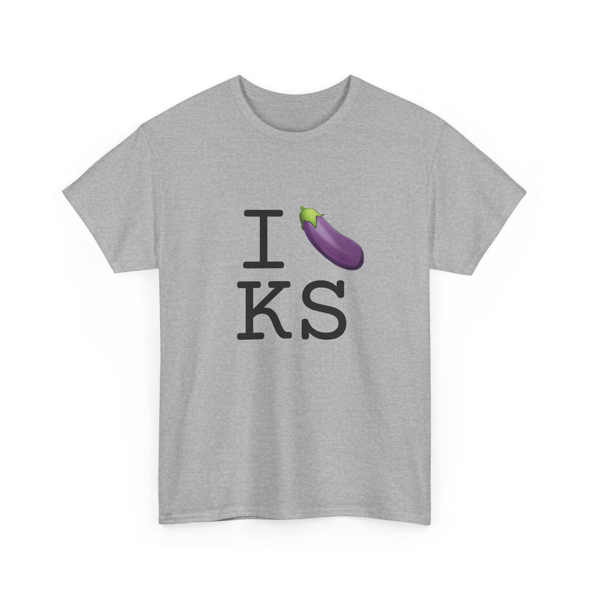 "I Eggplant Kansas" Tee