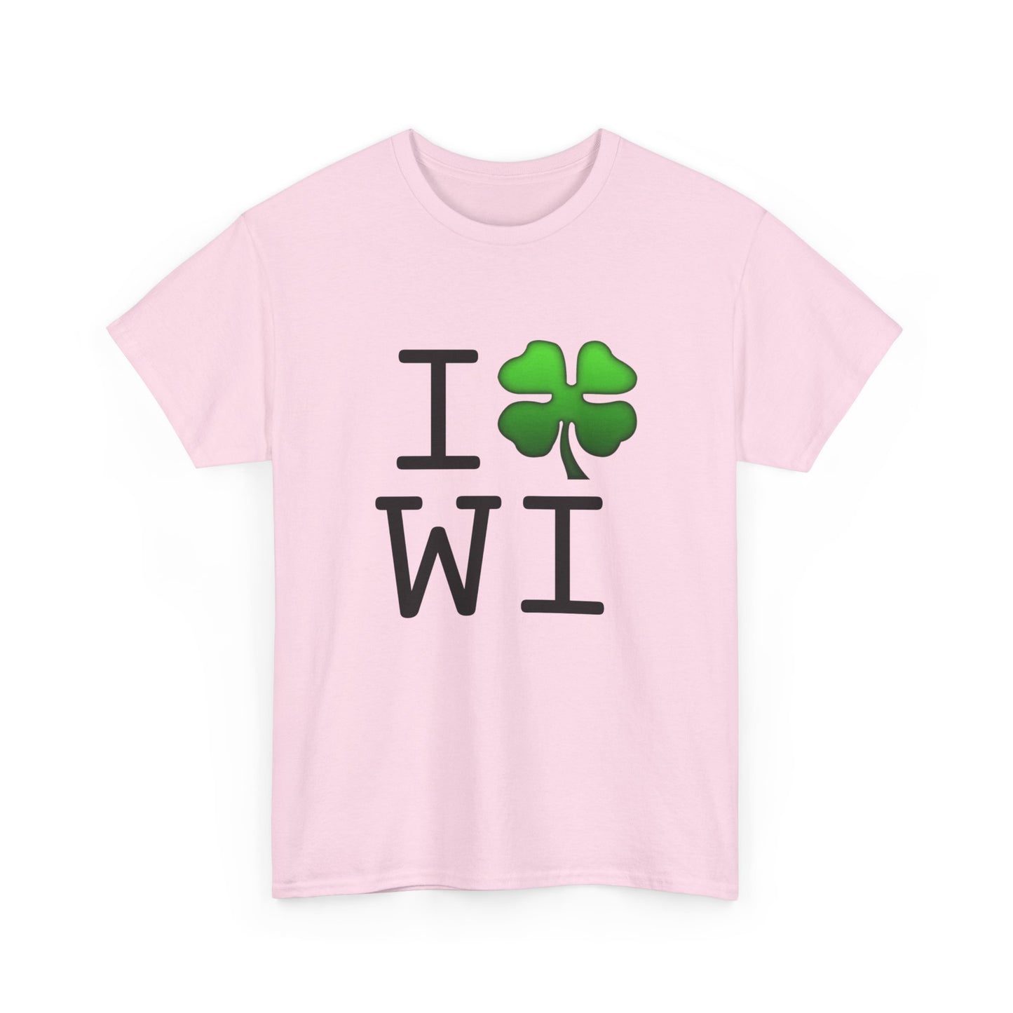 "I'm Lucky (Clover) in Wisconsin" Tee