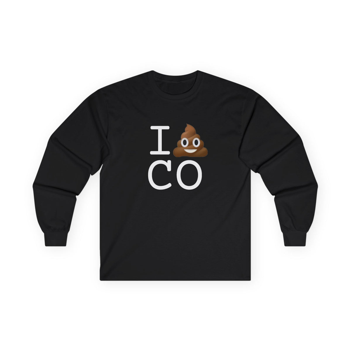"I Poop in Colorado" Long Sleeve Shirt