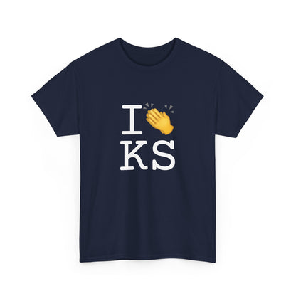 "I Applaud Kansas" Tee