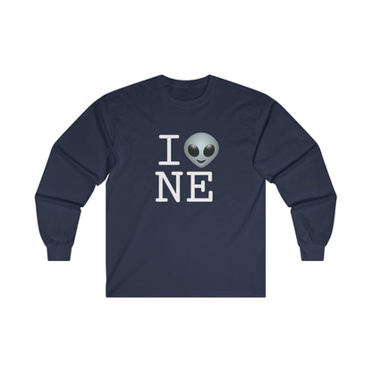 "I Feel Alien in Nebraska" Long Sleeve Shirt