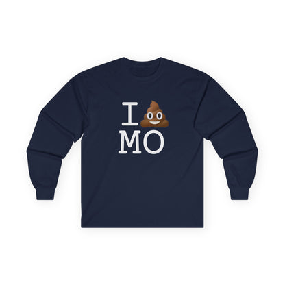 "I Poop in Missouri" Long Sleeve Shirt