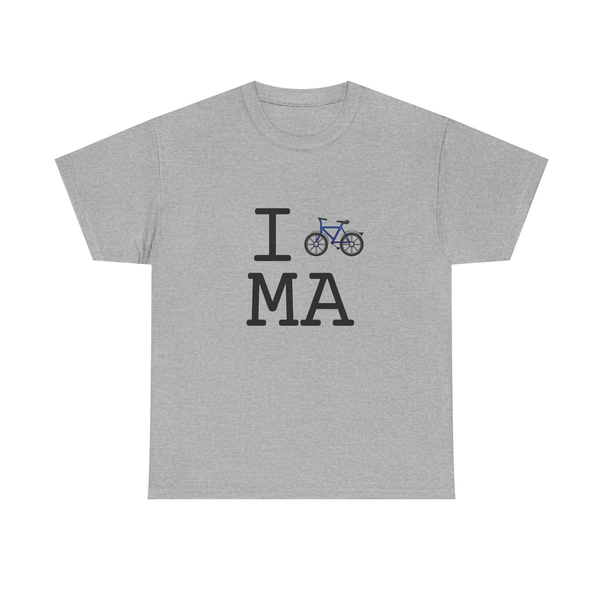 "I Bicycle Massachusetts" Tee