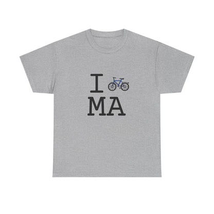 "I Bicycle Massachusetts" Tee