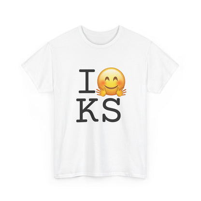 "I Hug Kansas" Tee