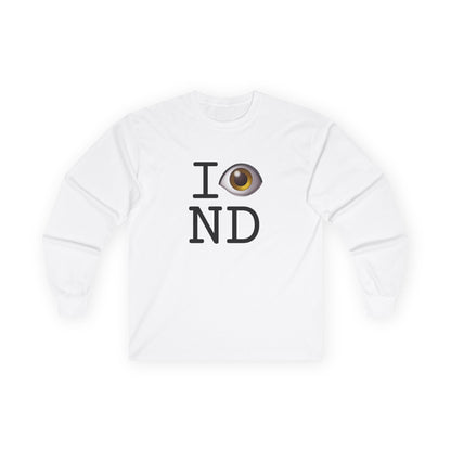 "I See (Eye) North Dakota" Long Sleeve Shirt
