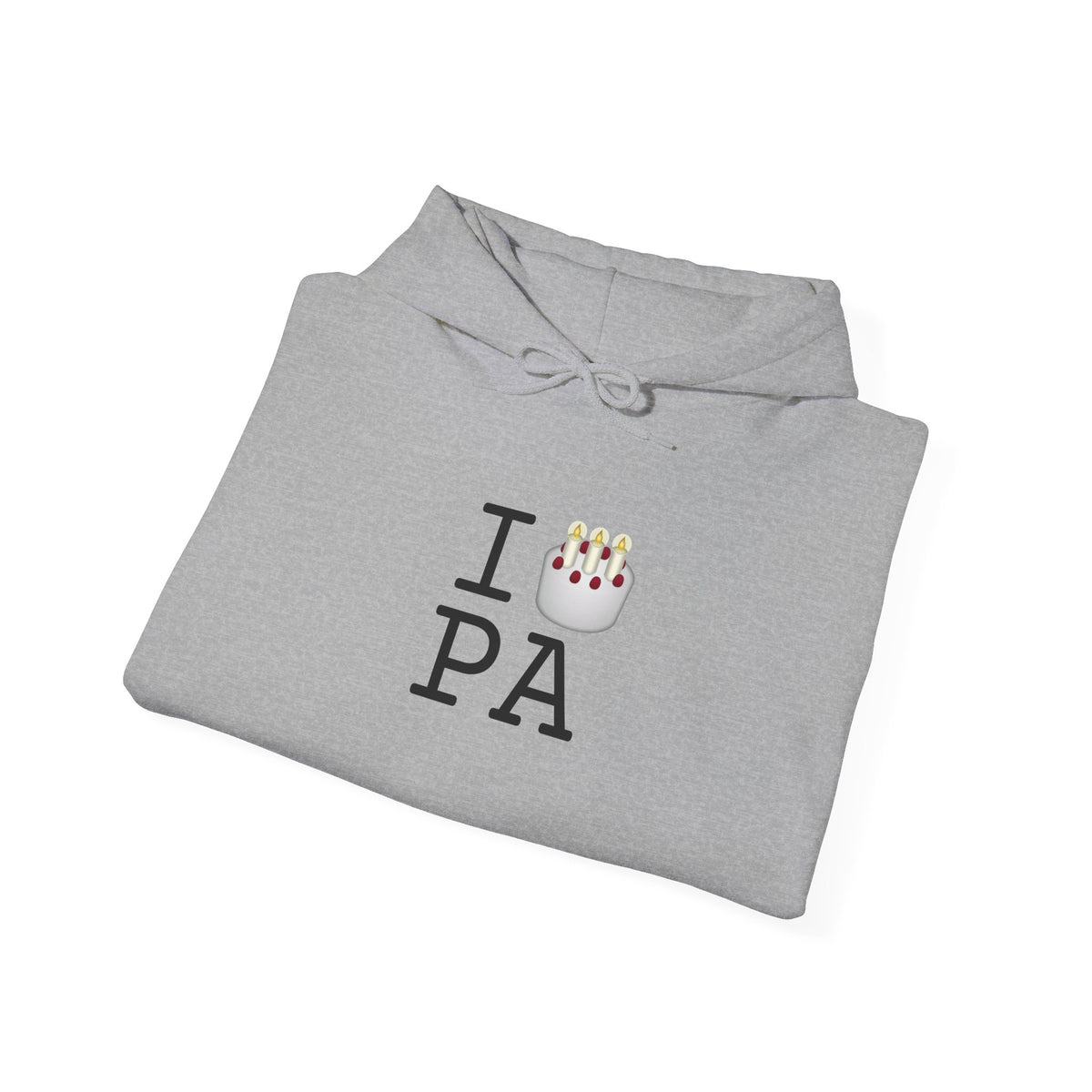 "I Birthday Cake Pennsylvania" Hoodie