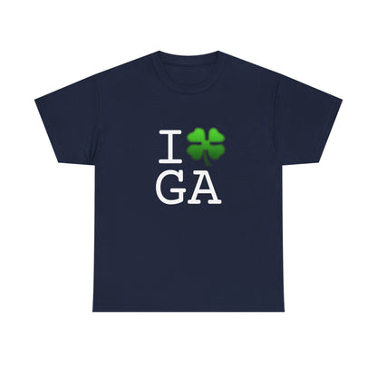 "I'm Lucky (Clover) in Georgia" Tee