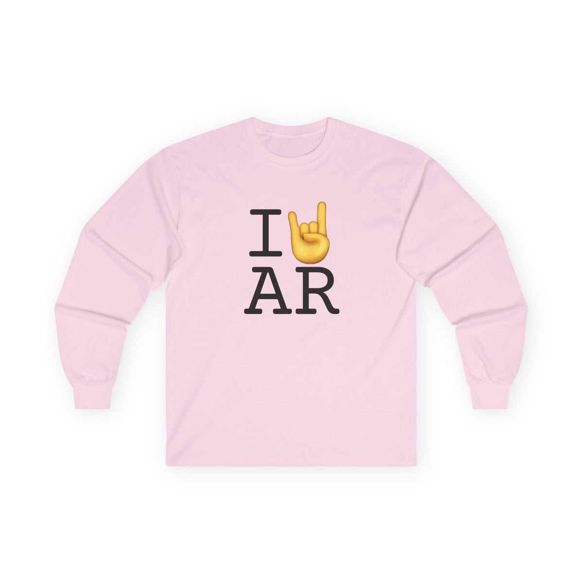"I Rock On with Arkansas" Long Sleeve Shirt