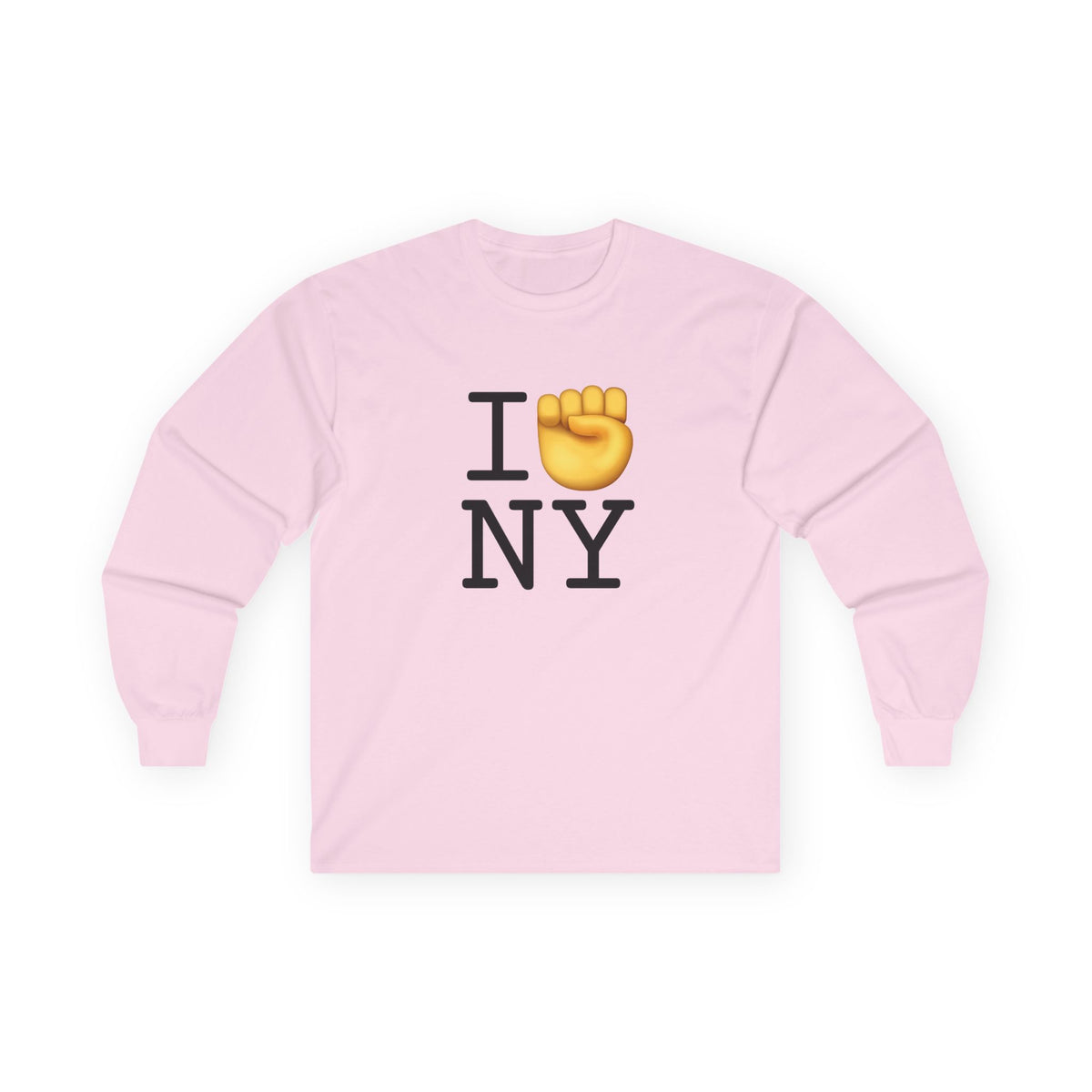 "I Raise my Fist with New York" Long Sleeve Shirt