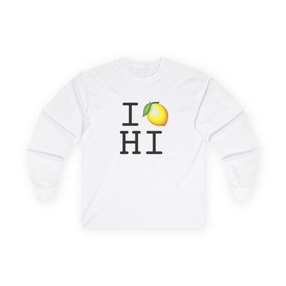 "I Lemon Hawaii" Long Sleeve Shirt