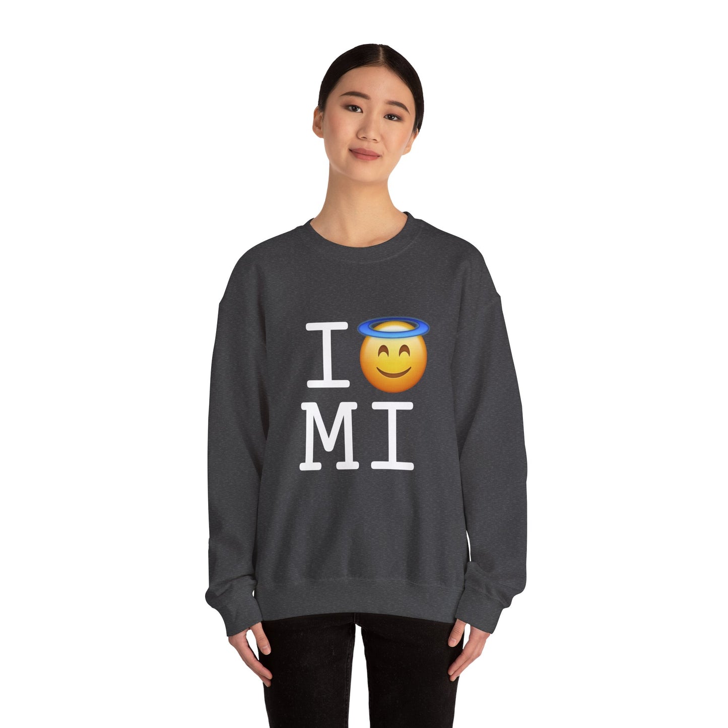 "I'm an Angel in Michigan" Sweatshirt