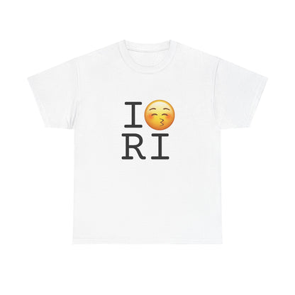 "I Kiss Rhode Island" Tee