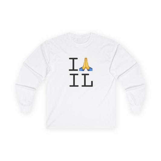 "I Pray for Illinois" Long Sleeve Shirt