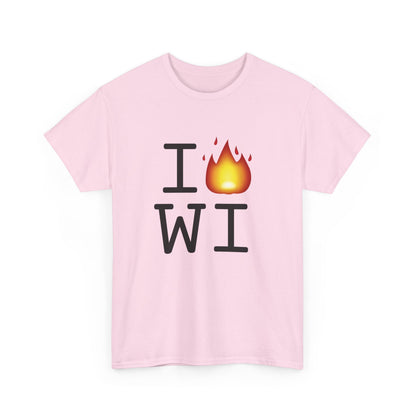 "I've got Fire for Wisconsin" Tee