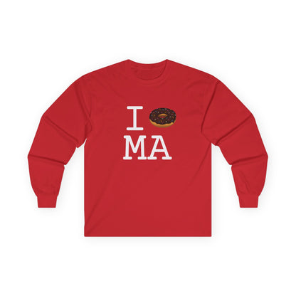 "I Donut Massachusetts" Long Sleeve Shirt