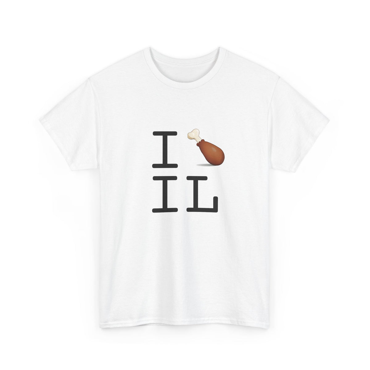 "I Chicken Drumstick Illinois" Tee