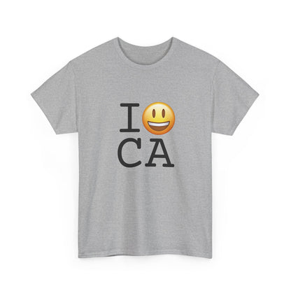 "I'm Happy about California" Tee