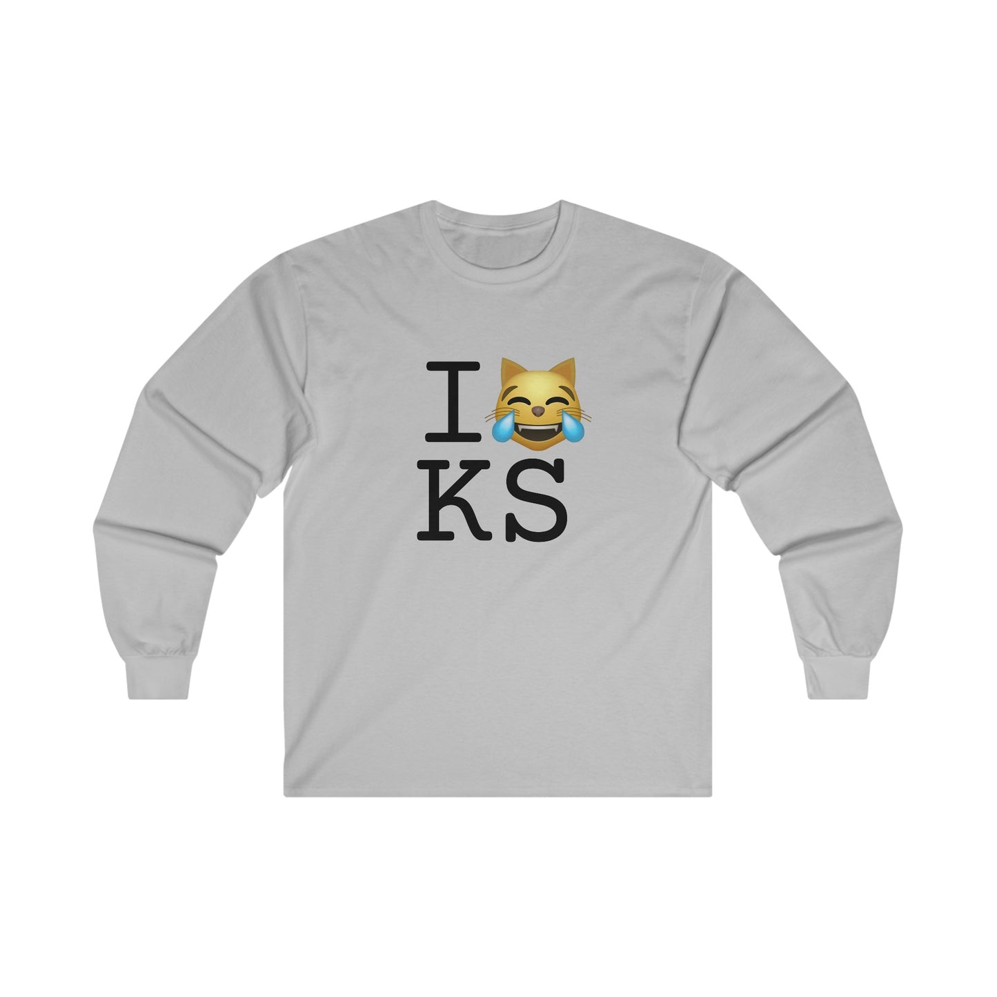 "I'm Laughing like a Cat at Kansas" Long Sleeve Shirt