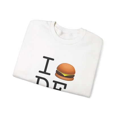 "I Cheeseburger Delaware" Sweatshirt