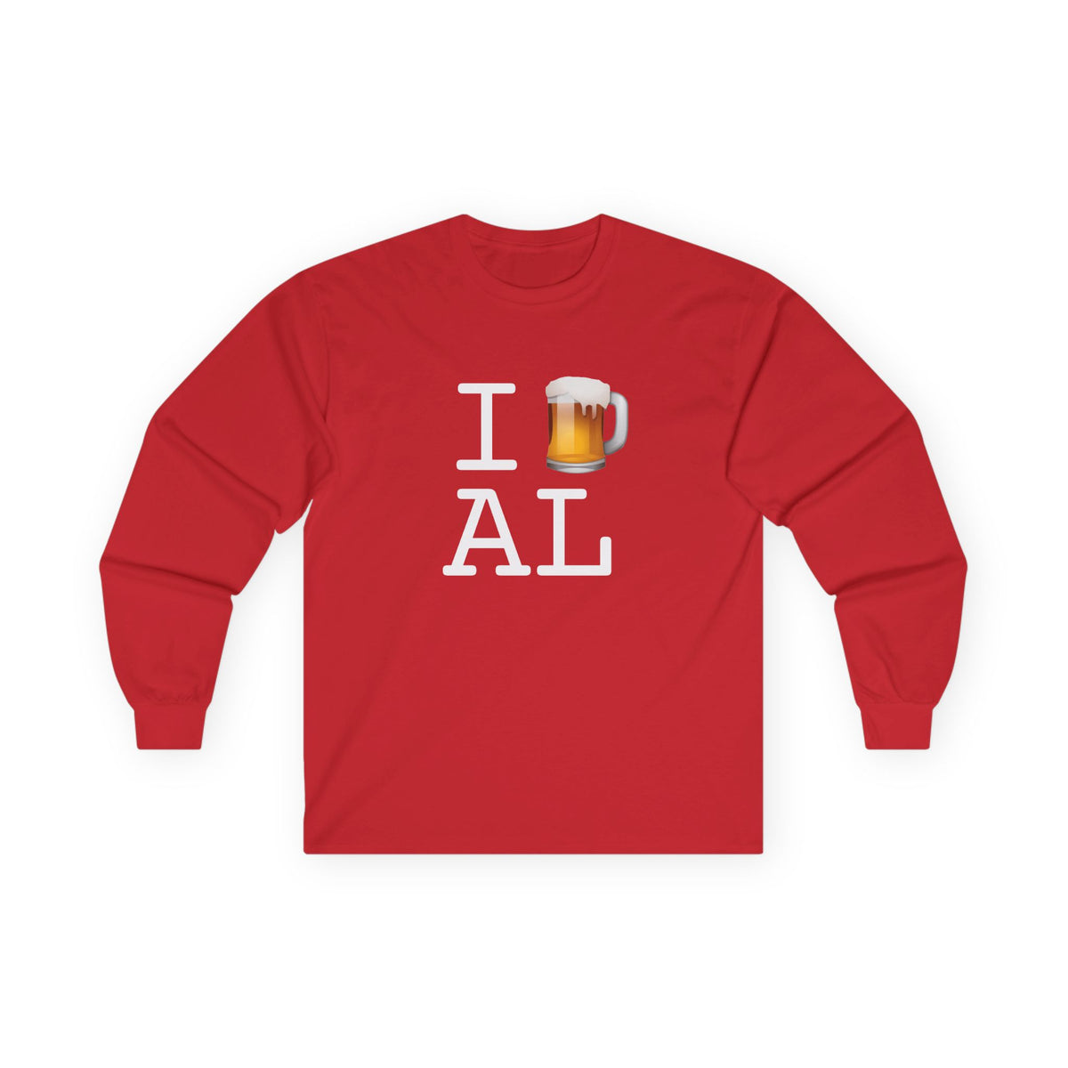 "I Beer Alabama" Long Sleeve Shirt